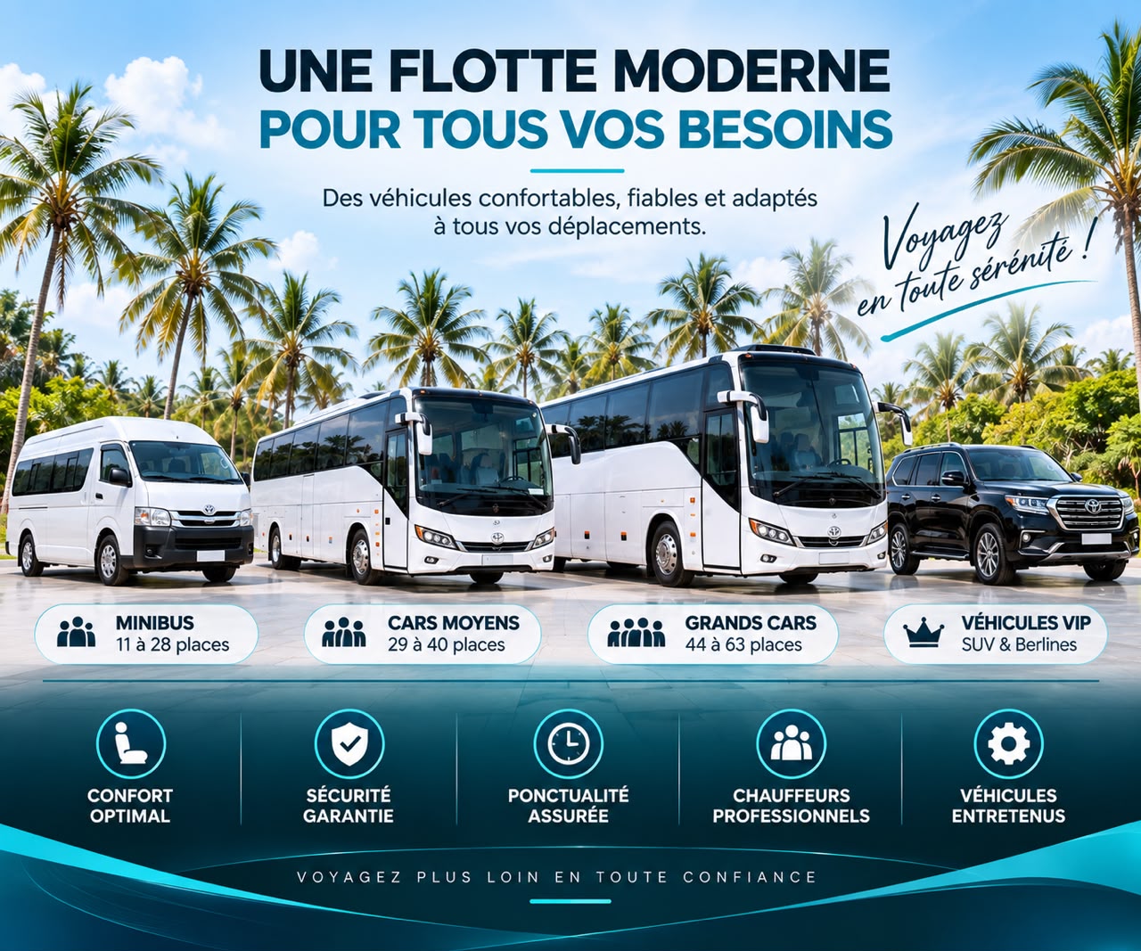 Flotte de véhicules Diaky